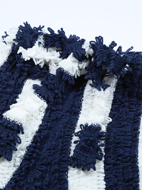 Looped Shorts / Navy