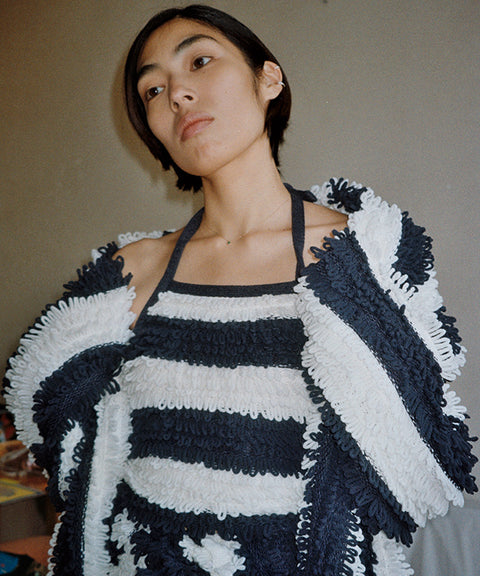 Looped Camisole / Navy