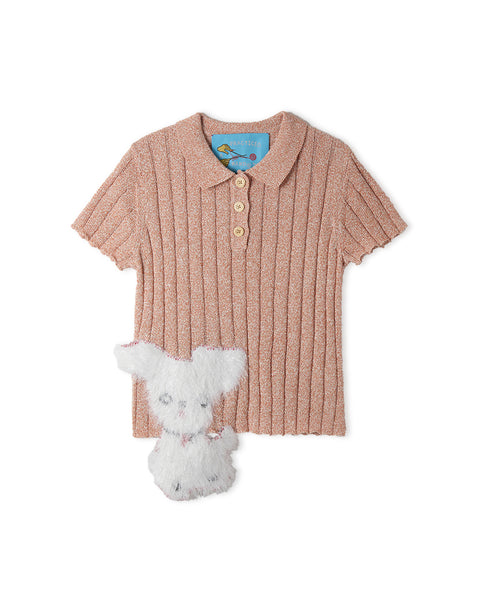 Puppy Popout Polo / Orange